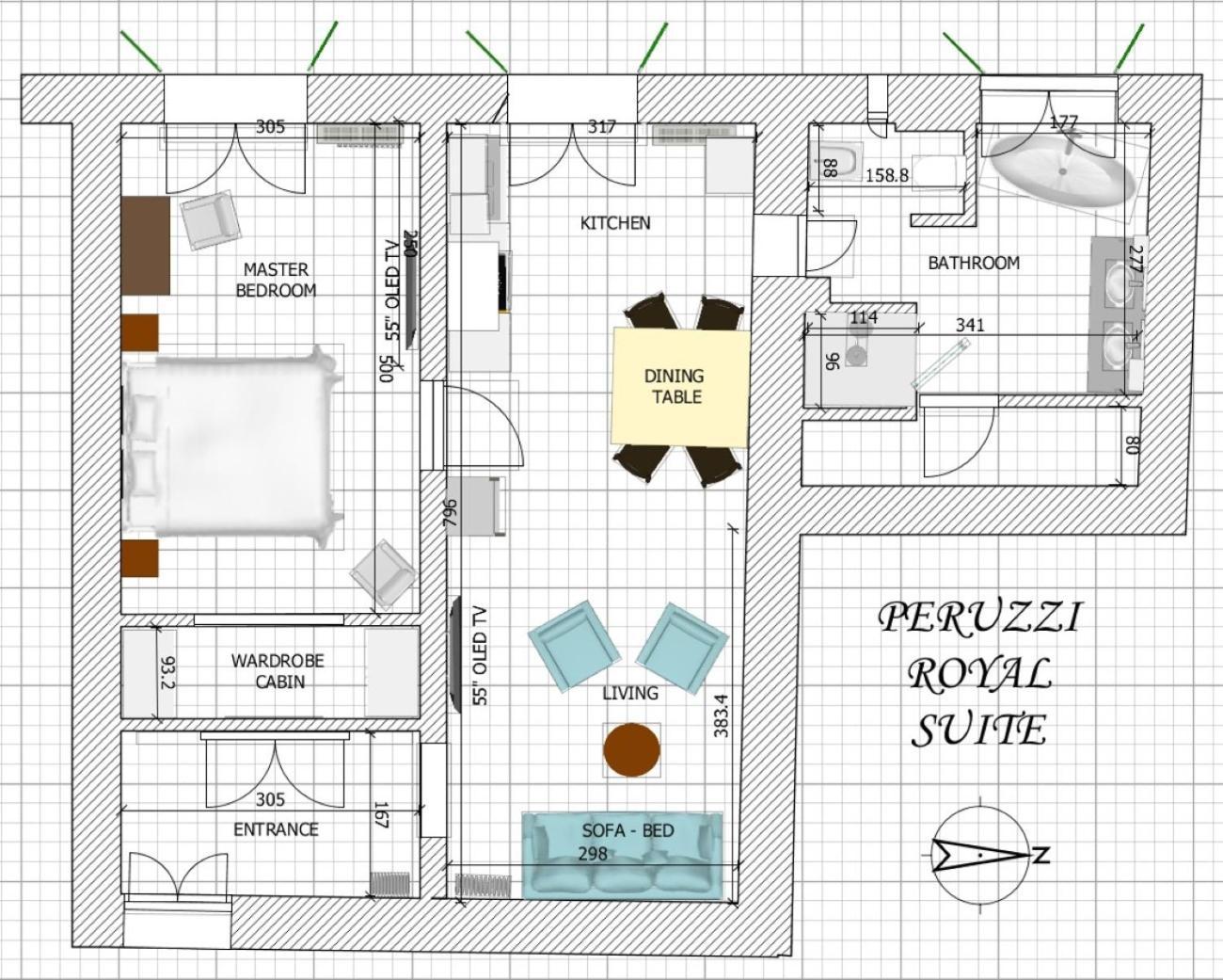 Peruzzi Royal Suite Firenze Bagian luar foto